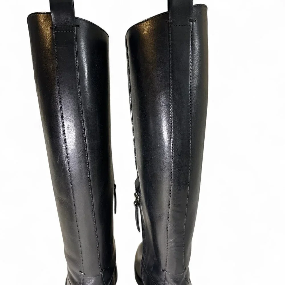 Tory Burch Flat Black Riding Boot Women's 7M NWOT